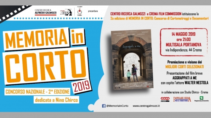 Short Festival MEMORIA IN CORTO - Crema, Italia - Gabriella Ruggieri & partners