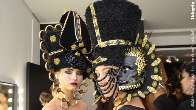 GIUSEPPE FATA: Haute Couture Vision "BlackOUT" - Gabriella Ruggieri & partners