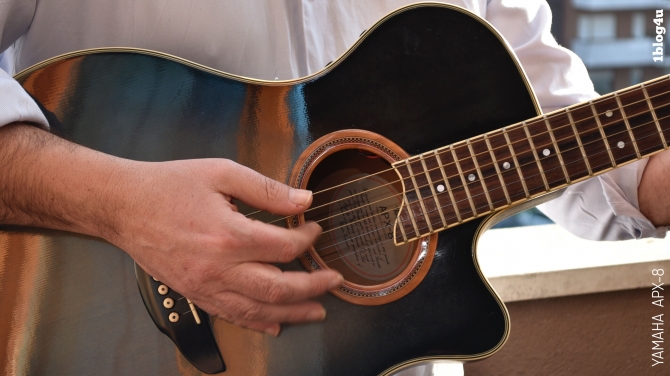 YAMAHA  acoustic guitar APX-8 - Gabriella Ruggieri & partners