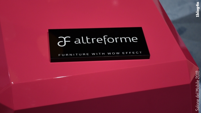 ALTREFORME - Salone del Mobile 2018 - Gabriella Ruggieri & partners