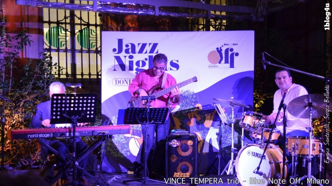 VINCE TEMPERA trio - Blue Note Off, Milano - Gabriella Ruggieri & partners